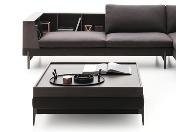 KIM - Rectangular fabric coffee table by Ditre Italia - view 2